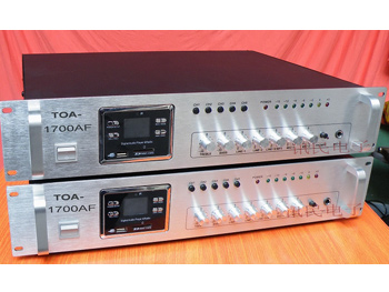 TOA-1700AF 带屏显USB/FM/SD音源定压功放